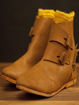 Historically inspired boots and shoes
