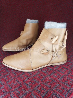 Historically inspired boots and shoes