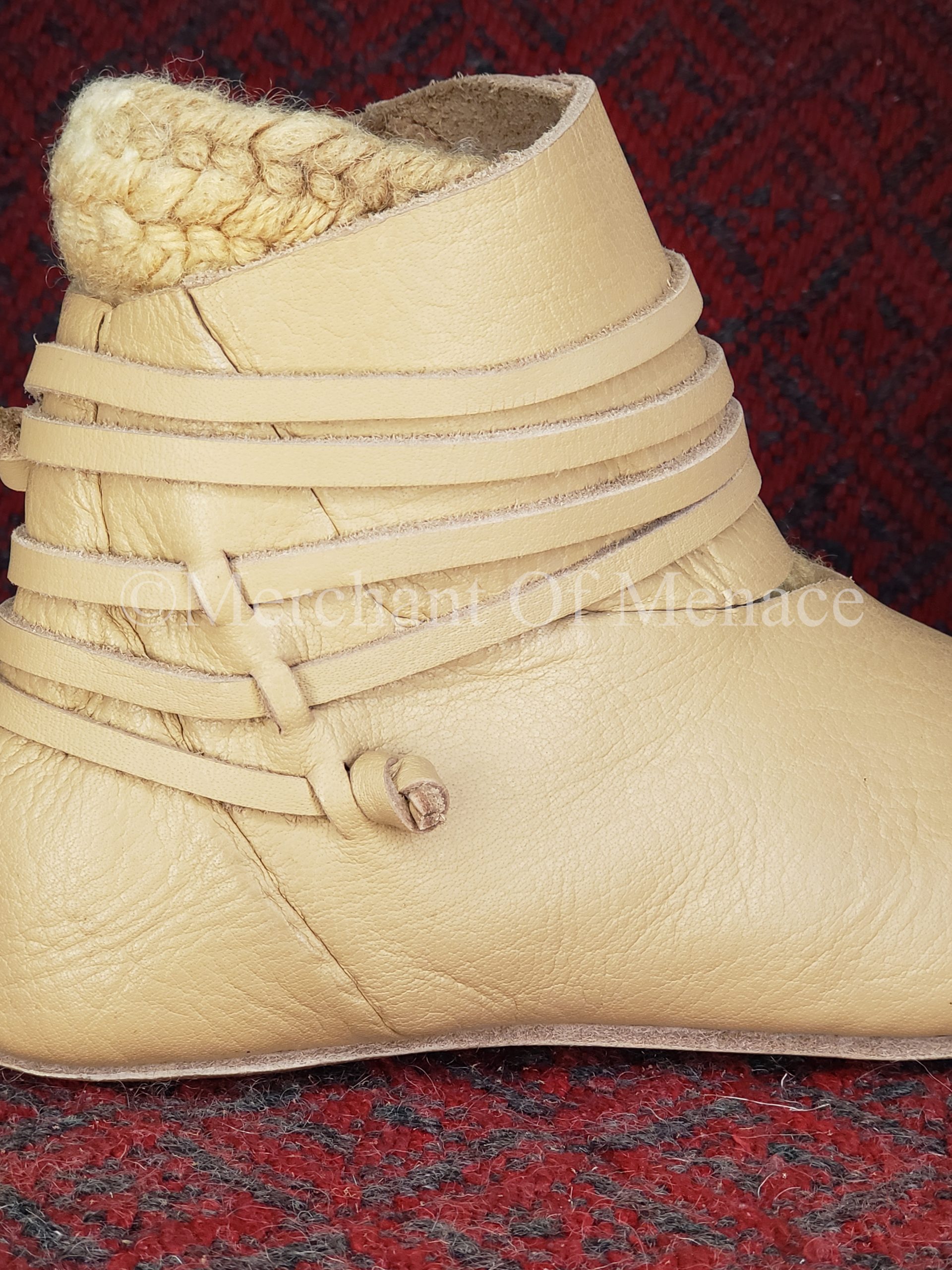 Early Medieval Norman York 7b Turn Sole Boots 11th-13th Century - Image 6
