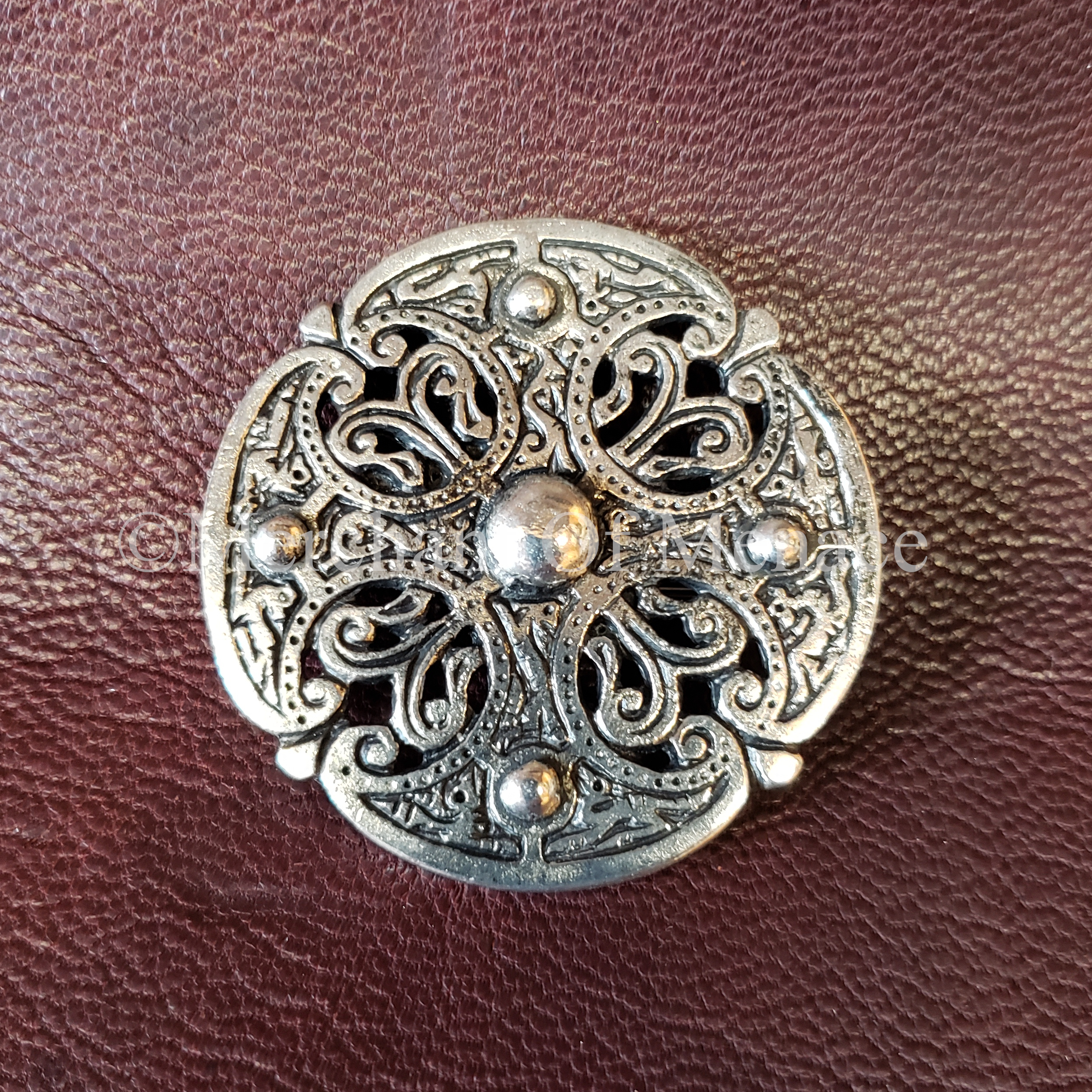 Galloway Hoard Bossed Disc Brooch