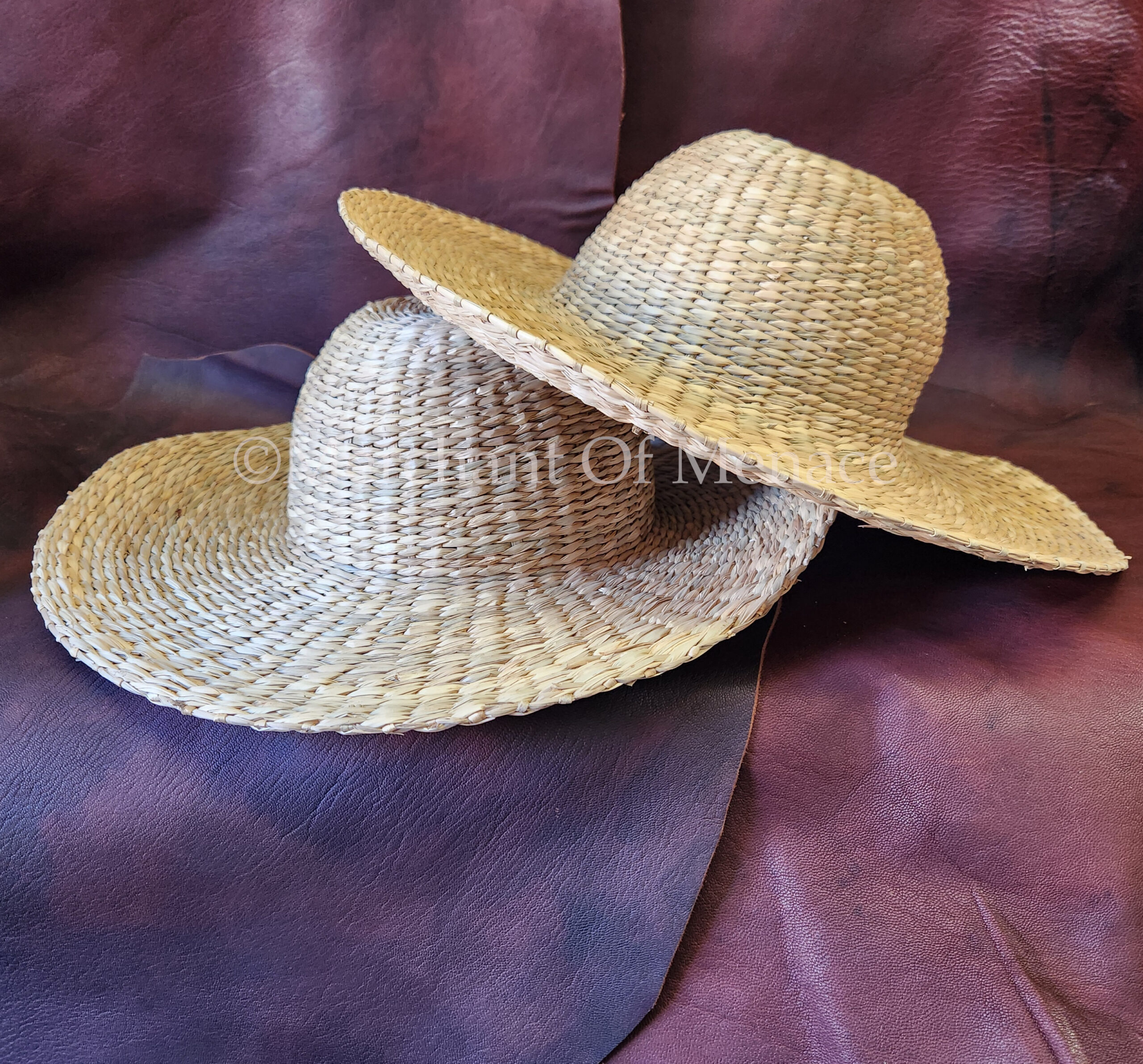 Medieval Straw Hat, Rounded dome