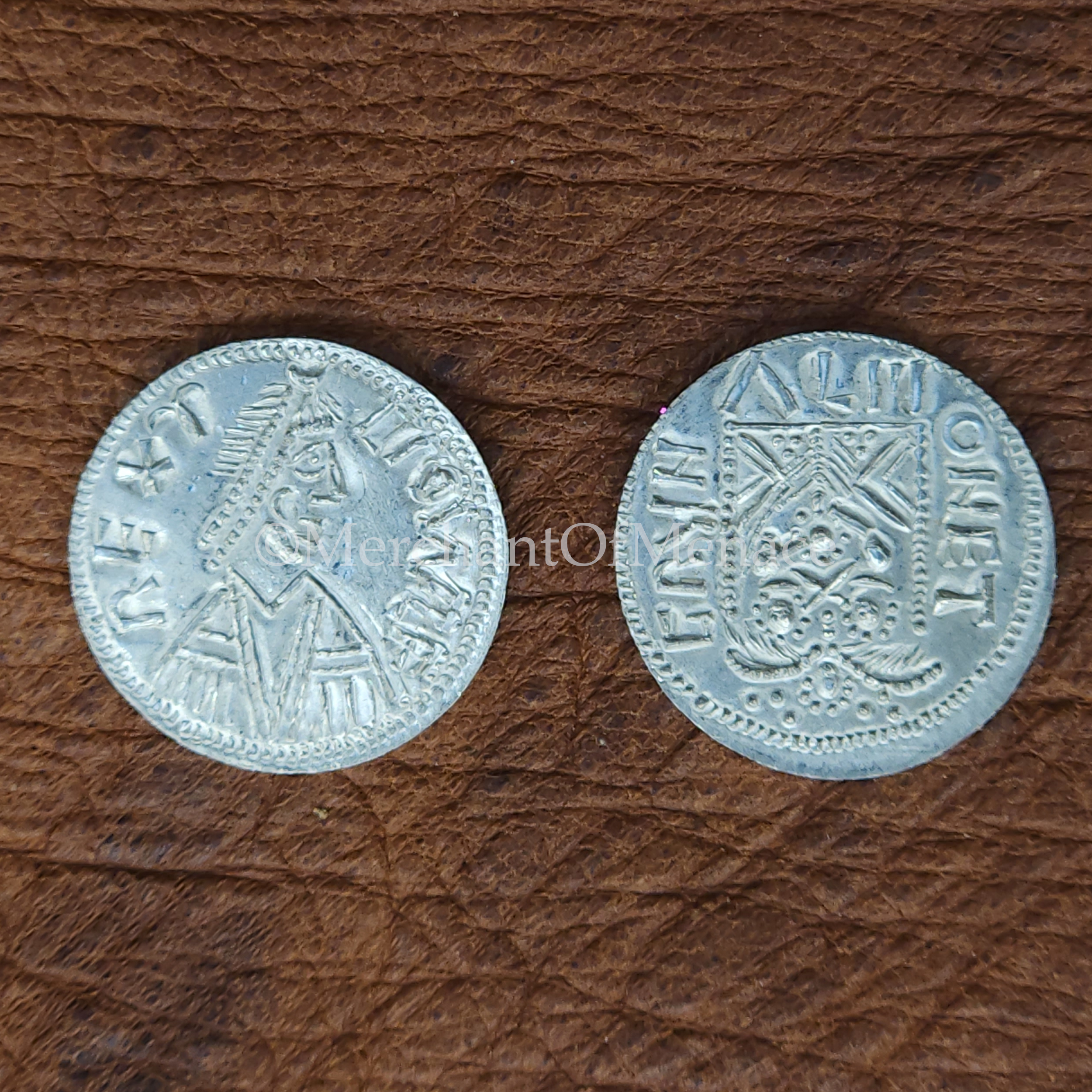 Mercian Penny (Saxon), King Coelwulf II of Mercia, Two Emperors - 874-879 AD