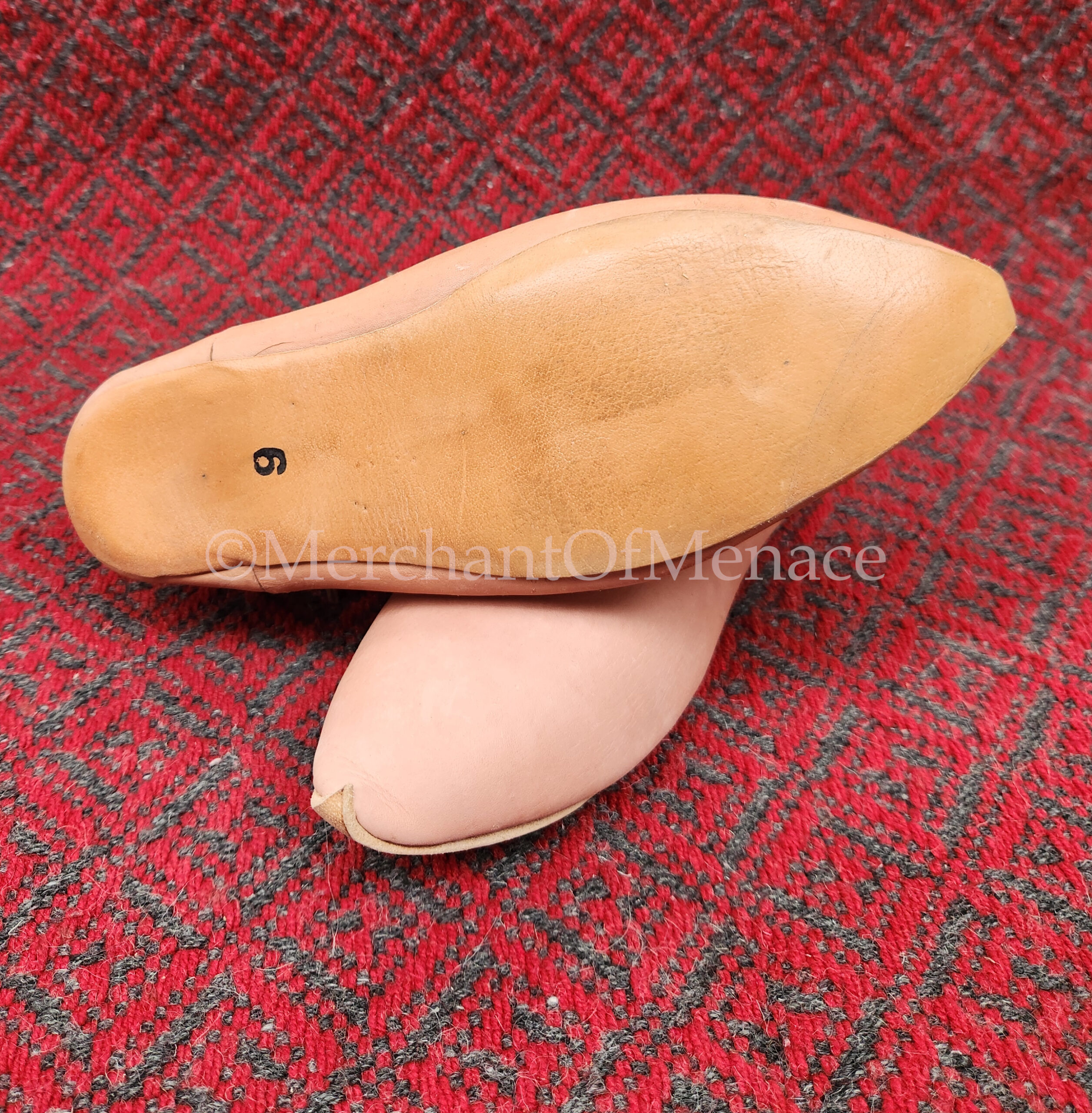 Medieval York 11a Turn Sole Shoes 14th-15th Century - Image 8