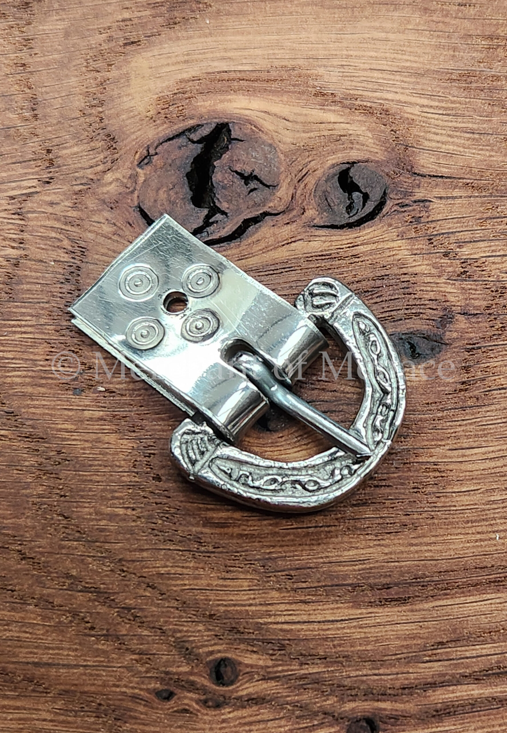 Cast Pewter Buckle 9th-10th Centuries - MB60p