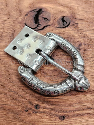 Cast Pewter Buckle 8th-9th Centuries - MB41p