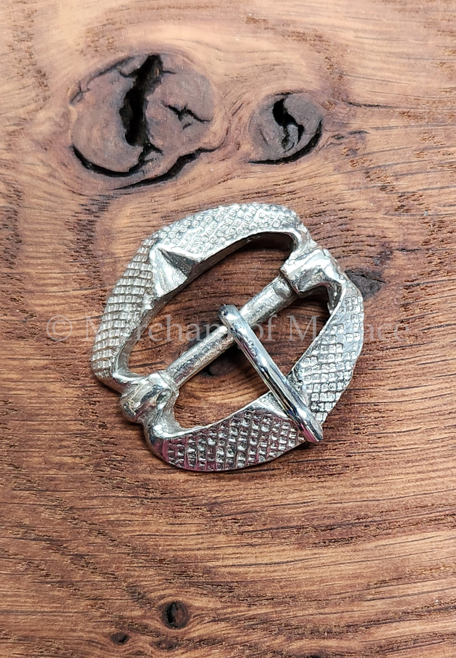 Cast Pewter Buckle 16th-17th Centuries - MB01p