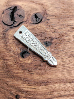 Cast Pewter Strap-end 9th Century - MSE23p