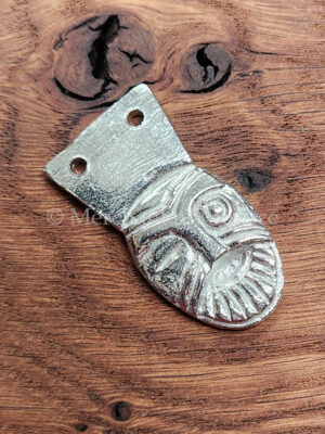 Cast Pewter Strap-end 8th-9th Century - MSE47p