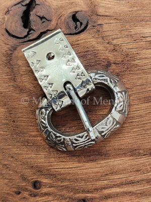 Cast Pewter Buckle 9th-10th Centuries - MB21p