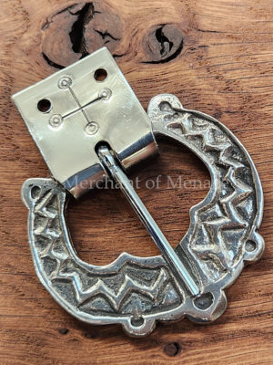 Cast Pewter Buckle 11th - 12th Centuries - MB30p