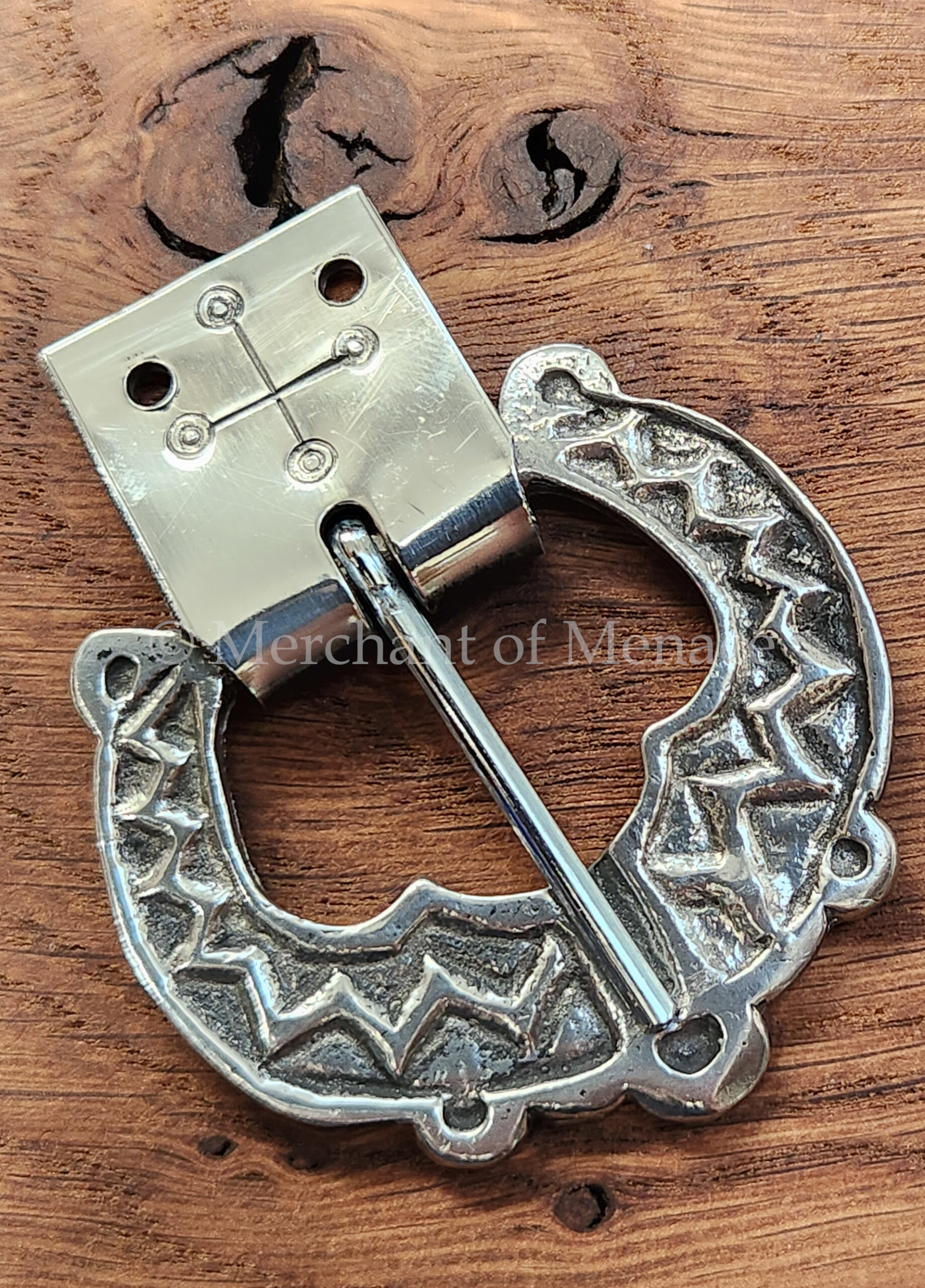 Cast Pewter Buckle 11th - 12th Centuries - MB30p