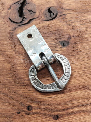 Cast Pewter Buckle 9th-10th Centuries - MB57p